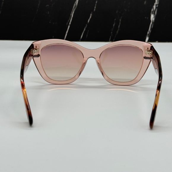 NEW TOM FORD TF940 72G WOMEN PINK SUNGLASSES TOM FORD CARA FT0940/S 72G - Picture 6 of 10